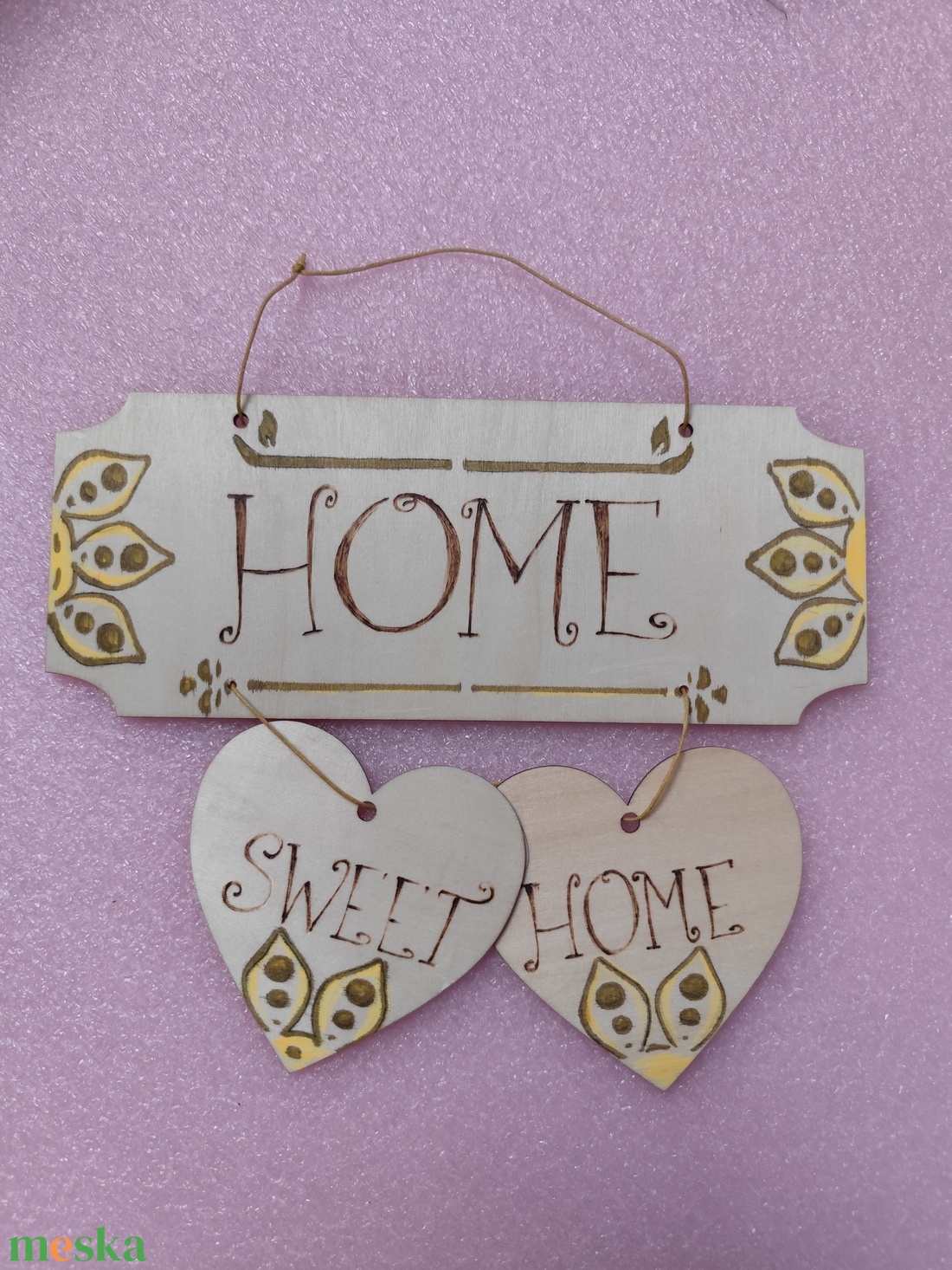 Sweet home tábla - otthon & életmód - dekoráció - fali és függő dekoráció - falra akasztható dekor - Meska.hu Sweet home tábla - otthon & életmód - dekoráció - fali és függő dekoráció - falra akasztható dekor - Meska.hu