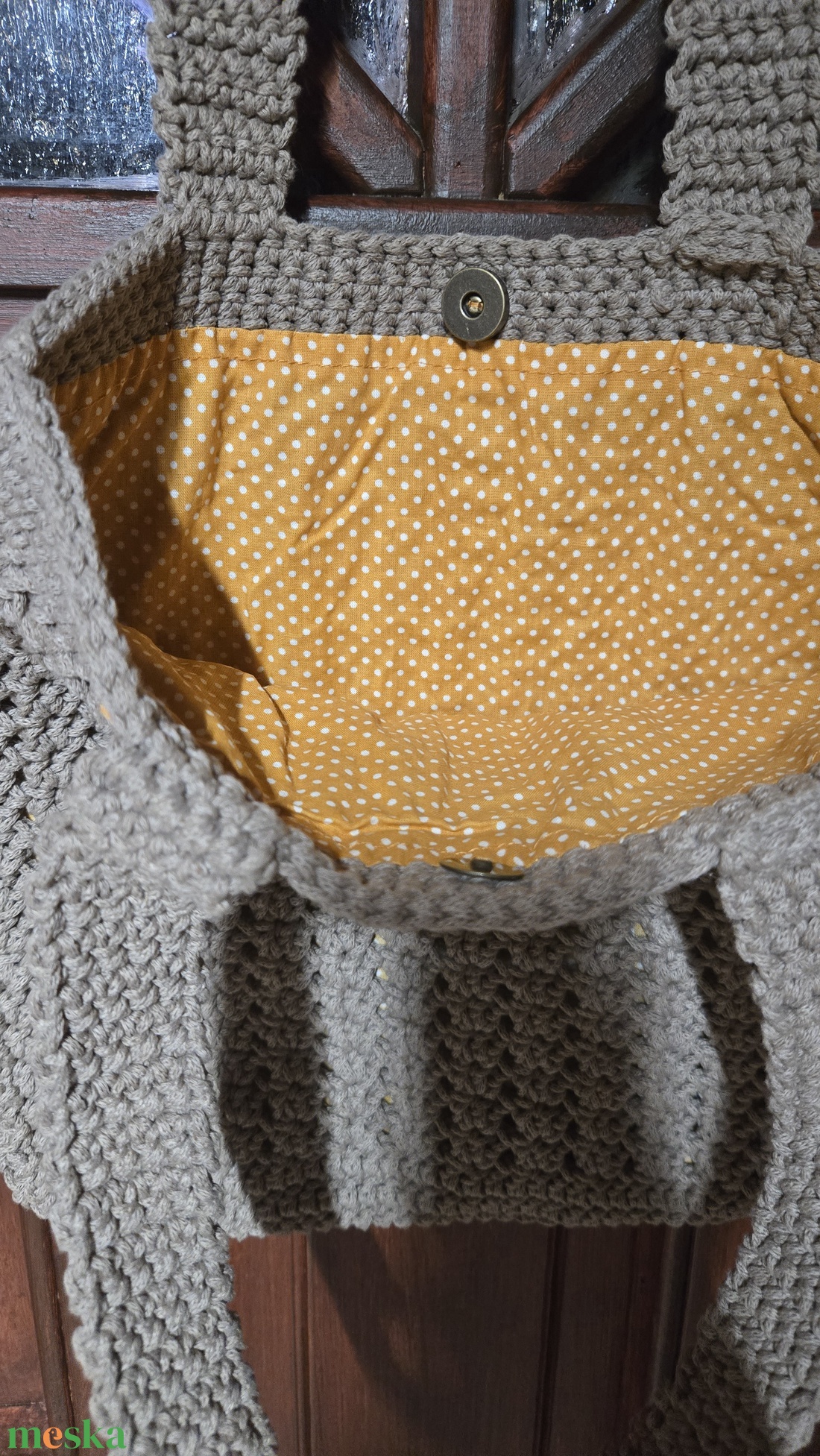 Horgolt táska - táska & tok - kézitáska & válltáska - válltáska - Meska.hu