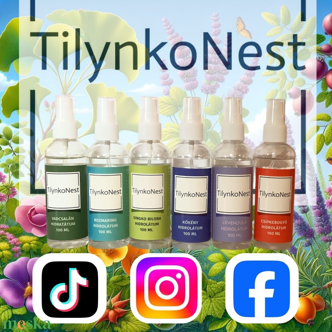Vadcsalán víz- Természetes bőr- és hajápoló 100 ml - szépségápolás - testápolás - speciális bőrápolás - Meska.hu Vadcsalán víz- Természetes bőr- és hajápoló 100 ml - szépségápolás - testápolás - speciális bőrápolás - Meska.hu