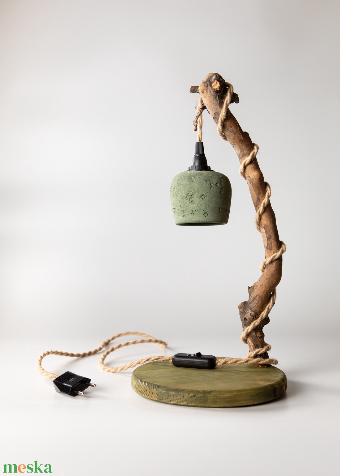 TimberLightConceptions Asztali lámpa - Kapribogyó - otthon & életmód - lámpa - asztali lámpa - Meska.hu