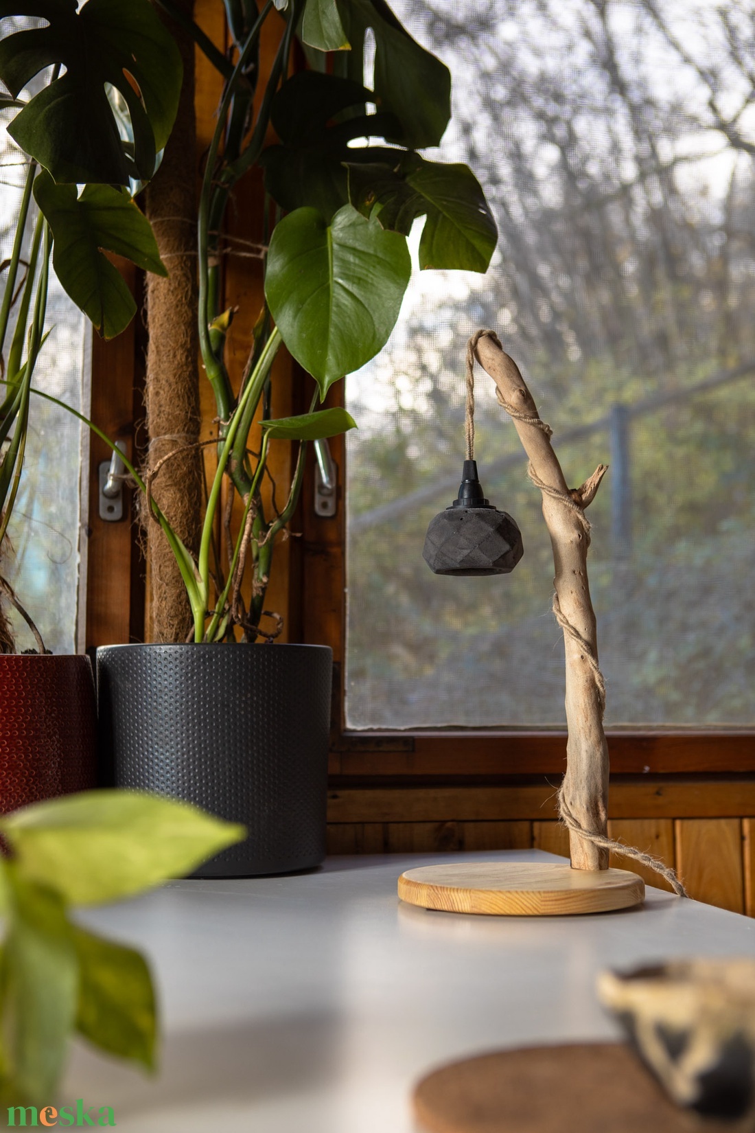 TimberLightConceptions Asztali lámpa - Olajjal kezelt - otthon & életmód - lámpa - asztali lámpa - Meska.hu