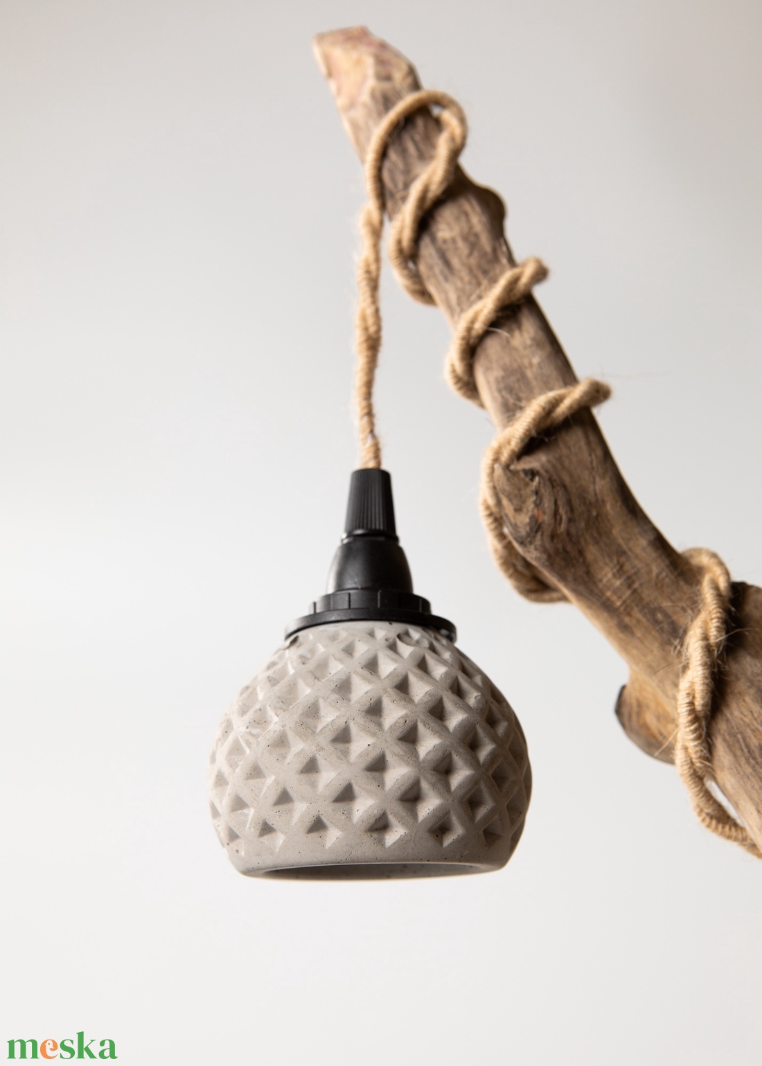 TimberLightConceptions Asztali lámpa - Antracit - otthon & életmód - lámpa - asztali lámpa - Meska.hu