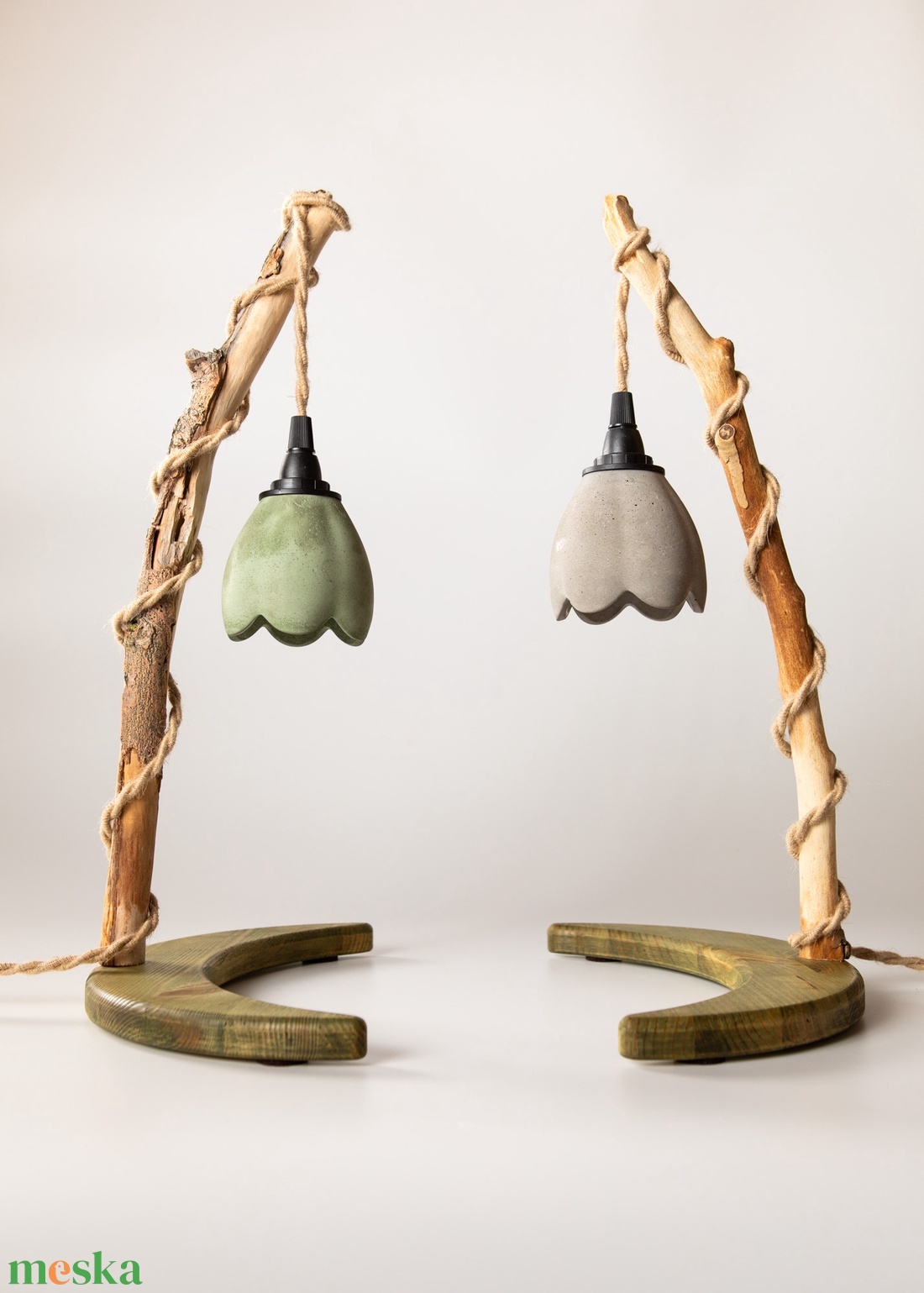 TimberLightConceptions Asztali lámpa - Kapribogyó - otthon & életmód - lámpa - asztali lámpa - Meska.hu