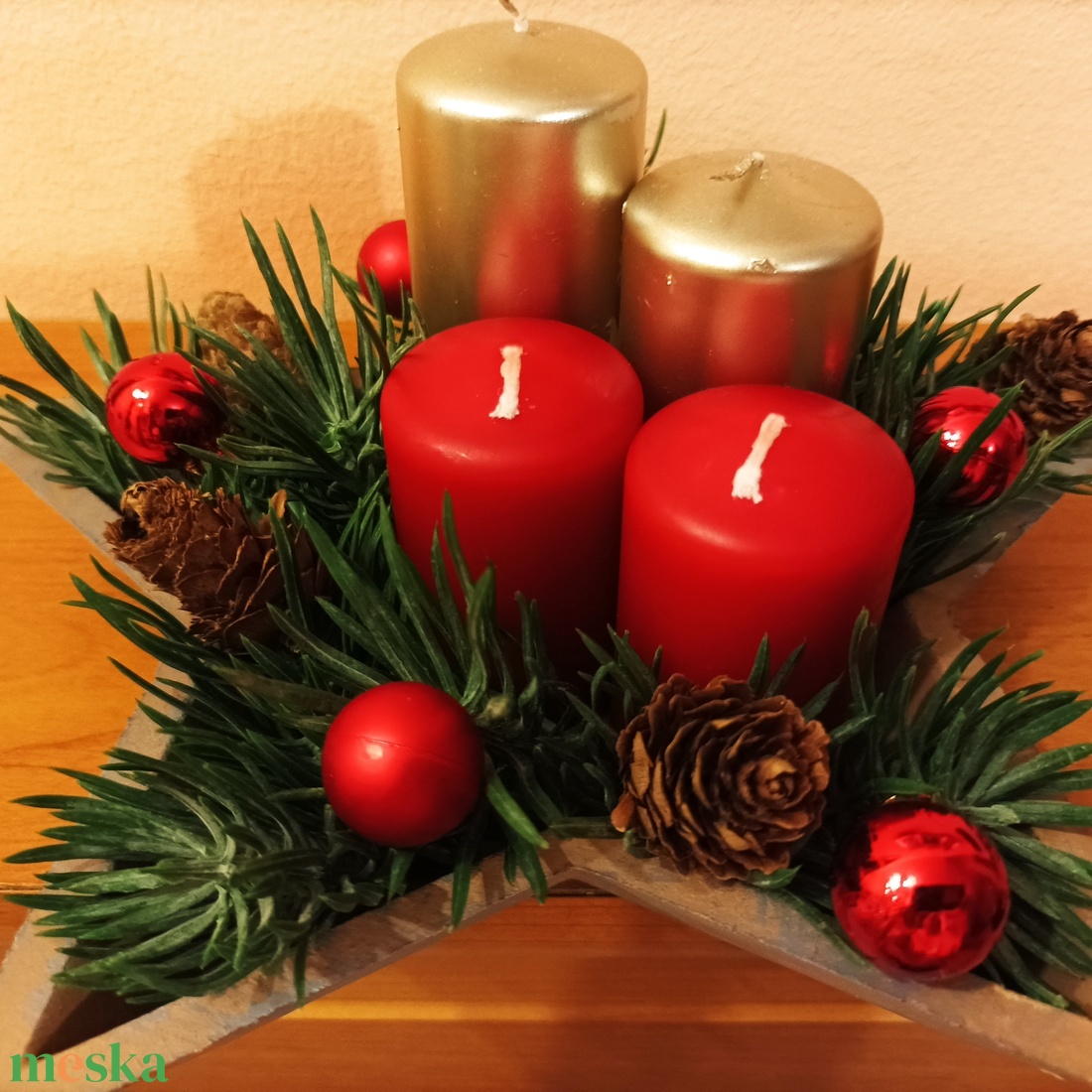 Adventi csillagos - karácsony - adventi díszek - adventi asztaldísz - Meska.hu Adventi csillagos - karácsony - adventi díszek - adventi asztaldísz - Meska.hu