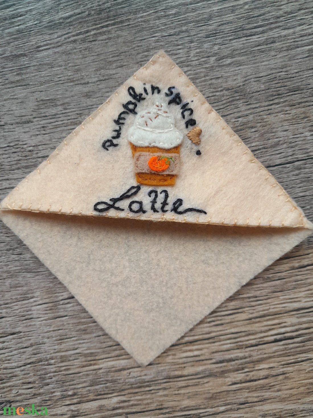 Filc könyvjelző - könyv & zene - könyvjelző - Meska.hu