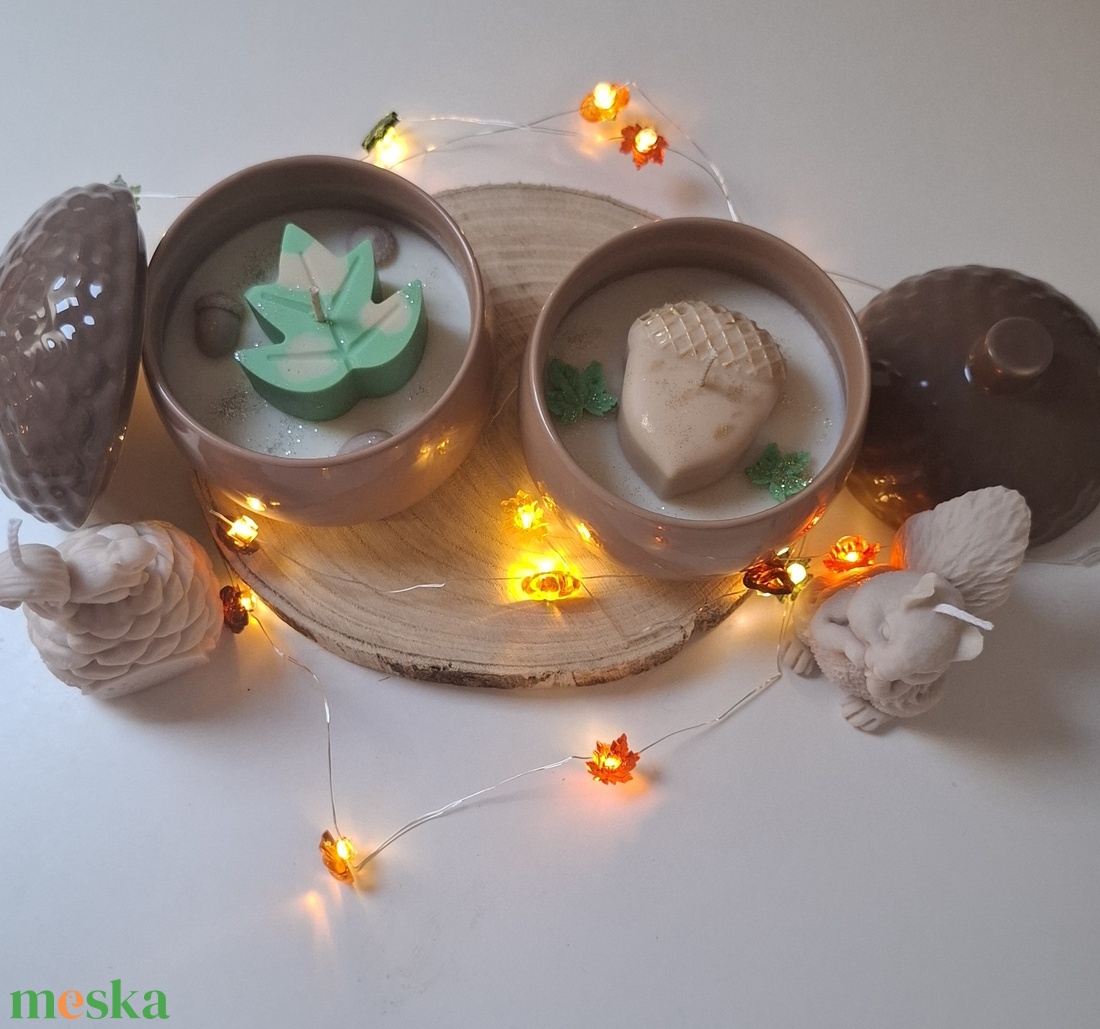 Szójaviasz gyertya makk tartóban - otthon & életmód - gyertya, illat, aroma - gyertya - Meska.hu Szójaviasz gyertya makk tartóban - otthon & életmód - gyertya, illat, aroma - gyertya - Meska.hu