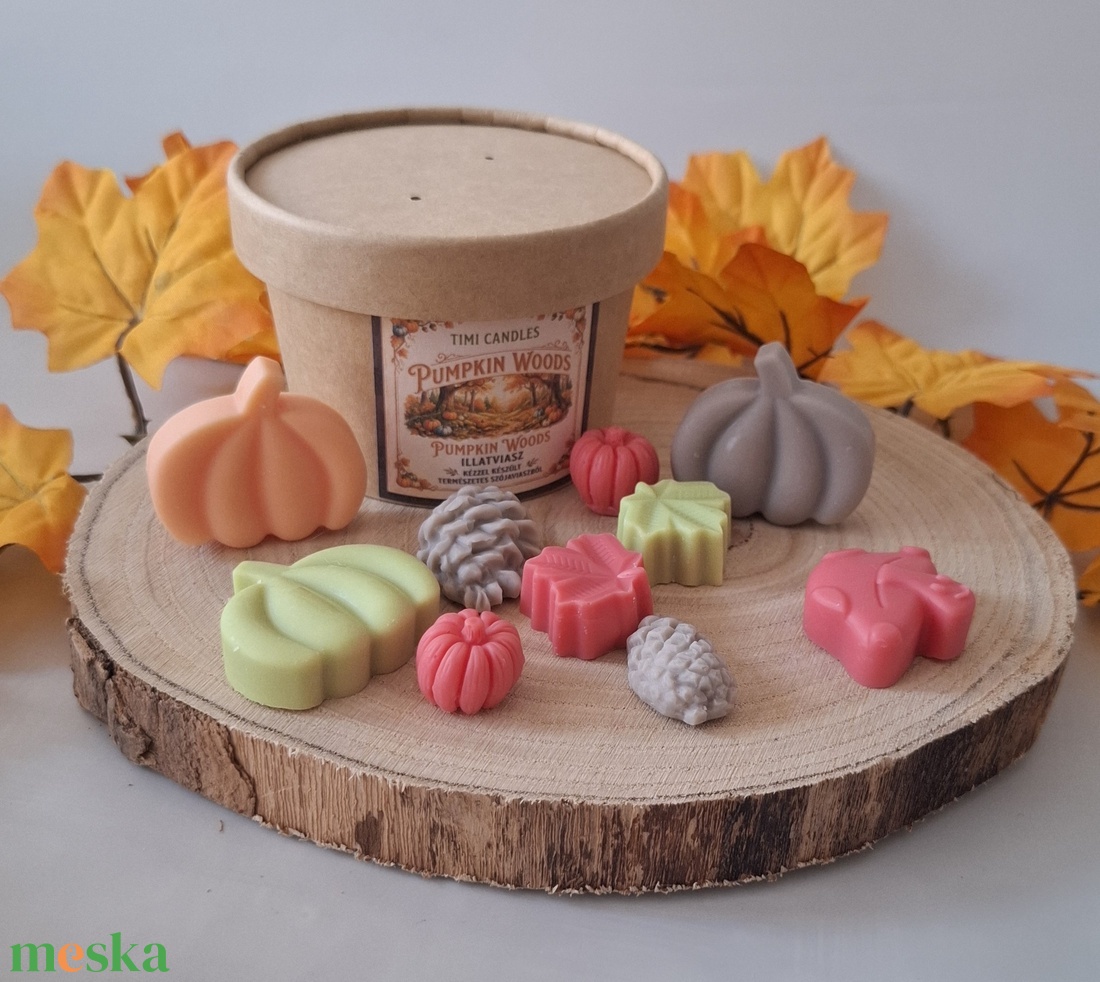 Pumpkin Woods Illatviasz  - otthon & életmód - gyertya, illat, aroma - illatviasz - Meska.hu