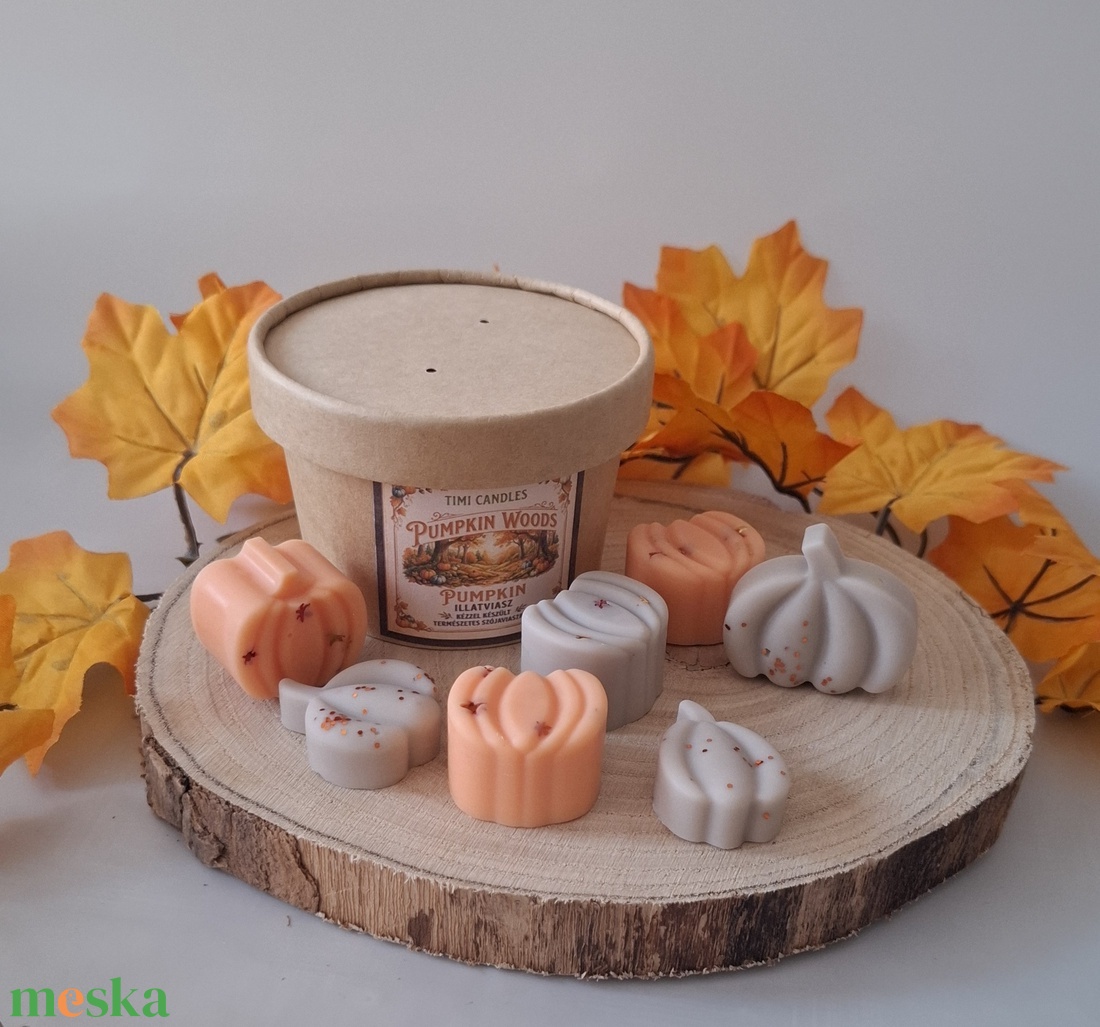 Pumpkin Illatviasz  - otthon & életmód - gyertya, illat, aroma - illatviasz - Meska.hu