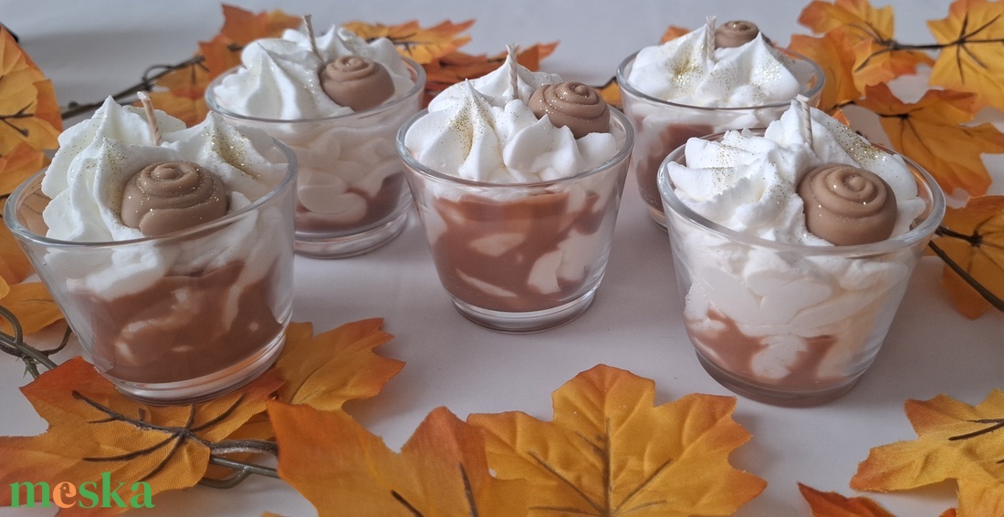 Fahéjas csiga Illatgyertya  - otthon & életmód - gyertya, illat, aroma - gyertya - Meska.hu