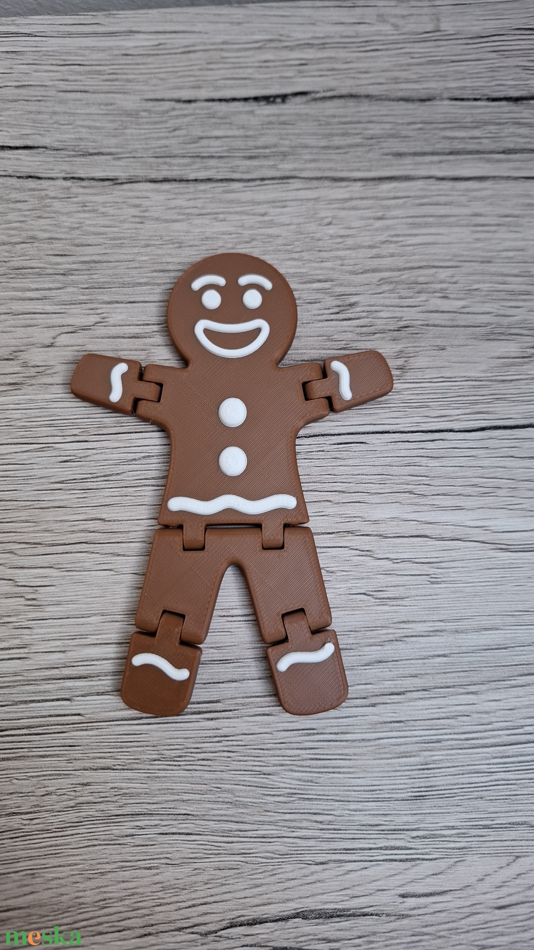 Mézeskalács figura  - karácsony - karácsonyi lakásdekoráció - karácsonyi manók, figurák - Meska.hu
