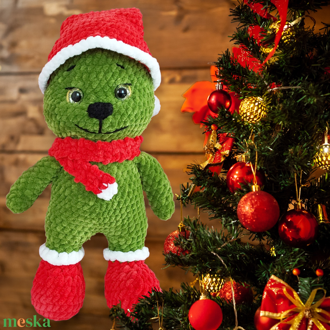 Karácsonyi plüss baby grincs - játék & sport - plüssállat & játékfigura - más figura - Meska.hu
