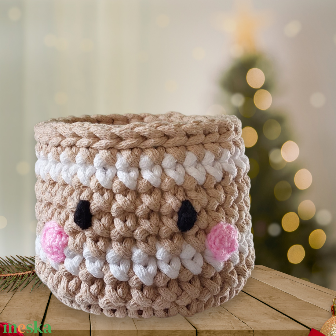 Mézike tároló - otthon & életmód - dekoráció - asztal és polc dekoráció - horgolt & csipketerítő - Meska.hu