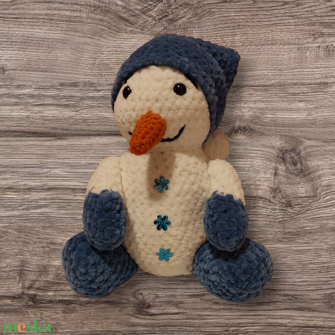 Hóember - játék & sport - plüssállat & játékfigura - más figura - Meska.hu