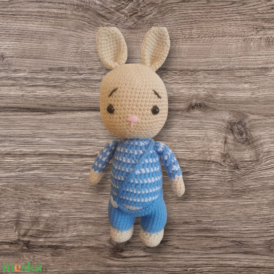 Pocakos nyuszi - játék & sport - plüssállat & játékfigura - nyuszi - Meska.hu