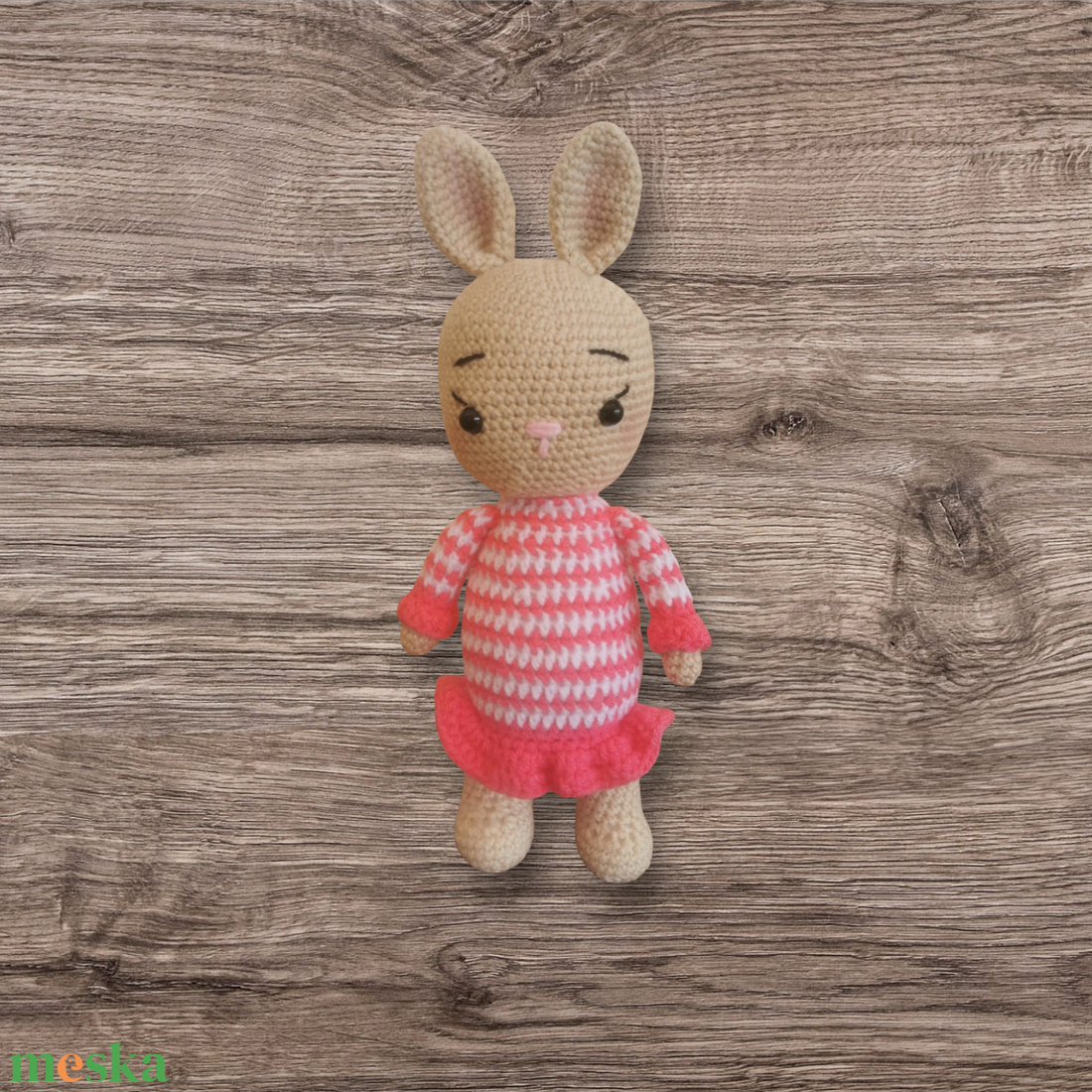 Nyuszilány - játék & sport - plüssállat & játékfigura - nyuszi - Meska.hu