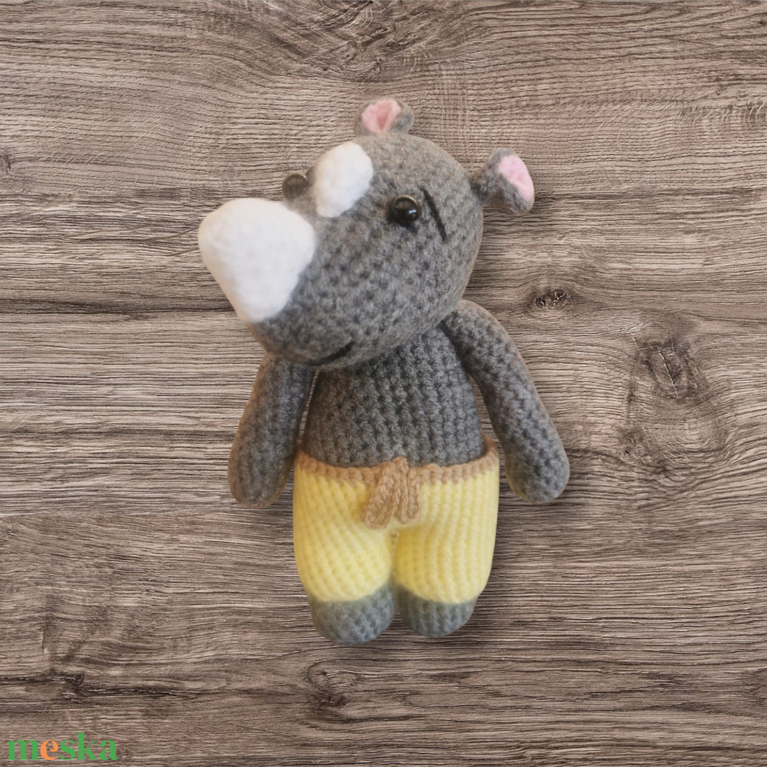 Orrszarvú - játék & sport - plüssállat & játékfigura - más figura - Meska.hu