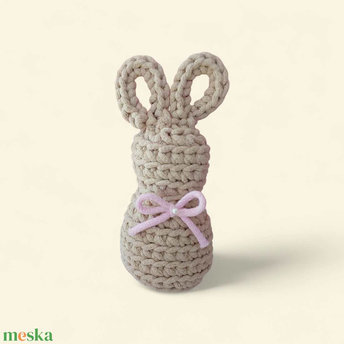 Nyuszi formájú asztali dekoráció - ünnepi díszek, dekorációk - húsvéti díszek és dekorációk - húsvéti asztaldíszek - Meska.hu