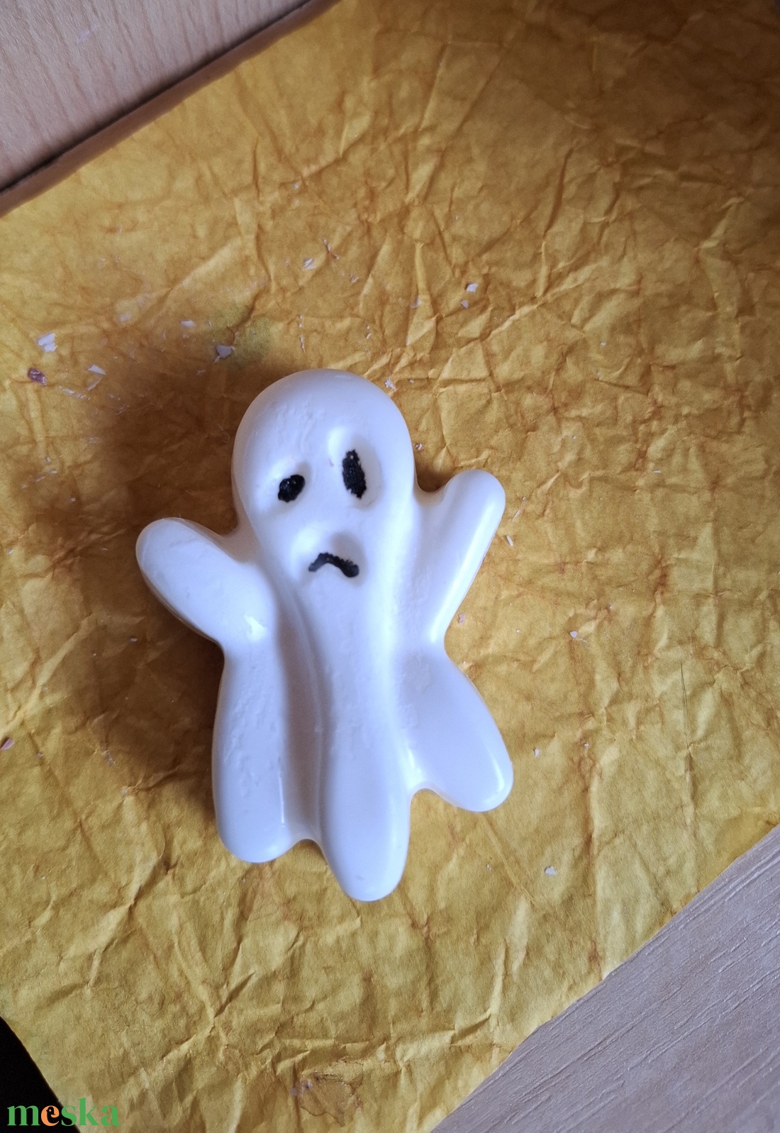 Szellem gyertya - otthon & életmód - dekoráció - halloween - halloweeni asztaldísz - Meska.hu Szellem gyertya - otthon & életmód - dekoráció - halloween - halloweeni asztaldísz - Meska.hu