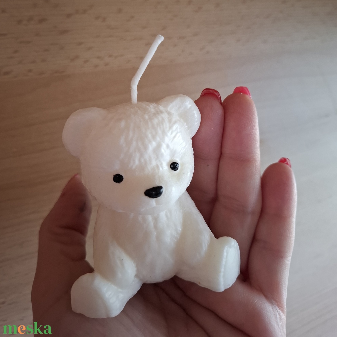 Maci szójaviasz gyertya  - otthon & életmód - gyertya, illat, aroma - párologtató - Meska.hu