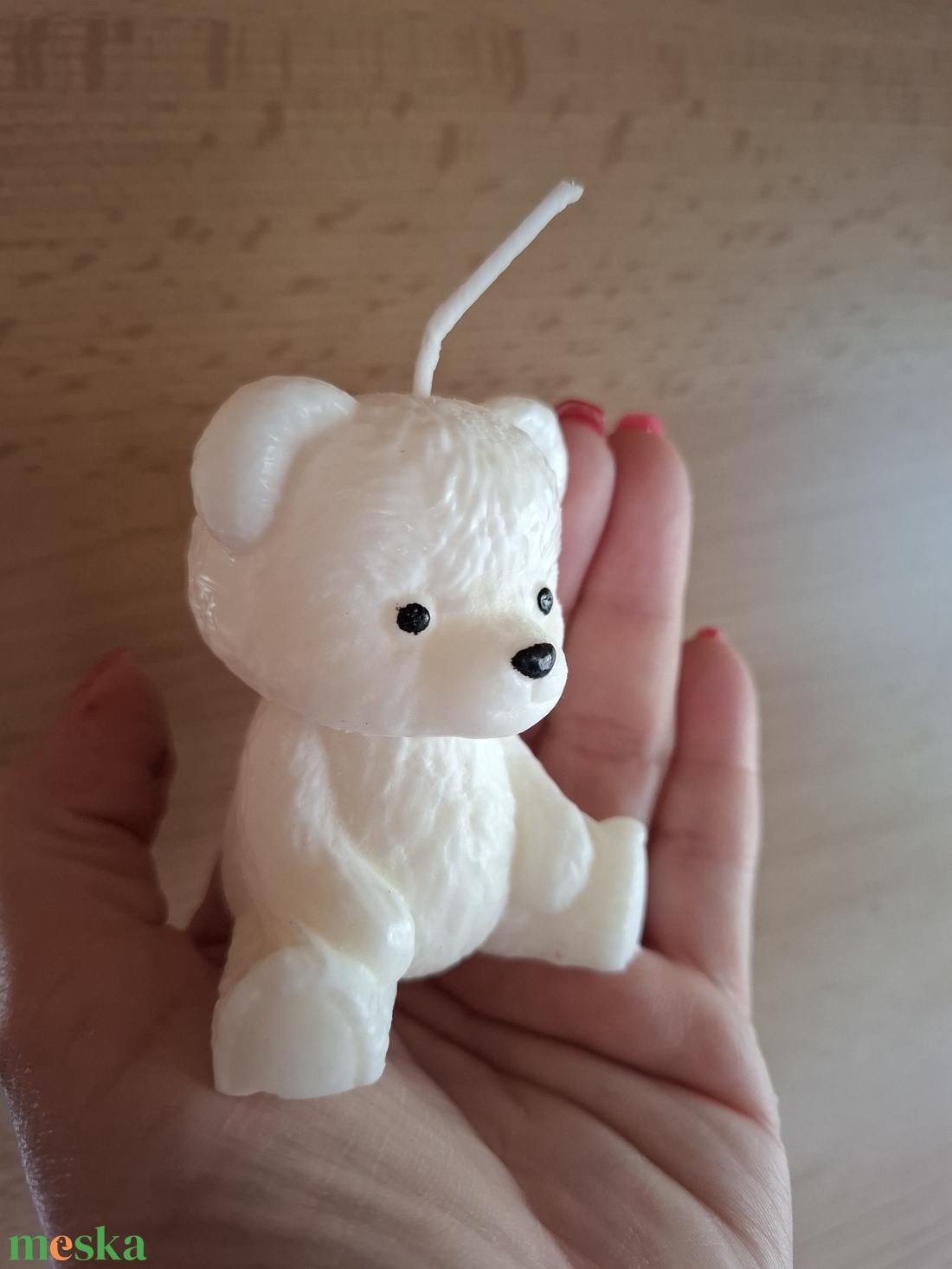 Maci szójaviasz gyertya  - otthon & életmód - gyertya, illat, aroma - párologtató - Meska.hu