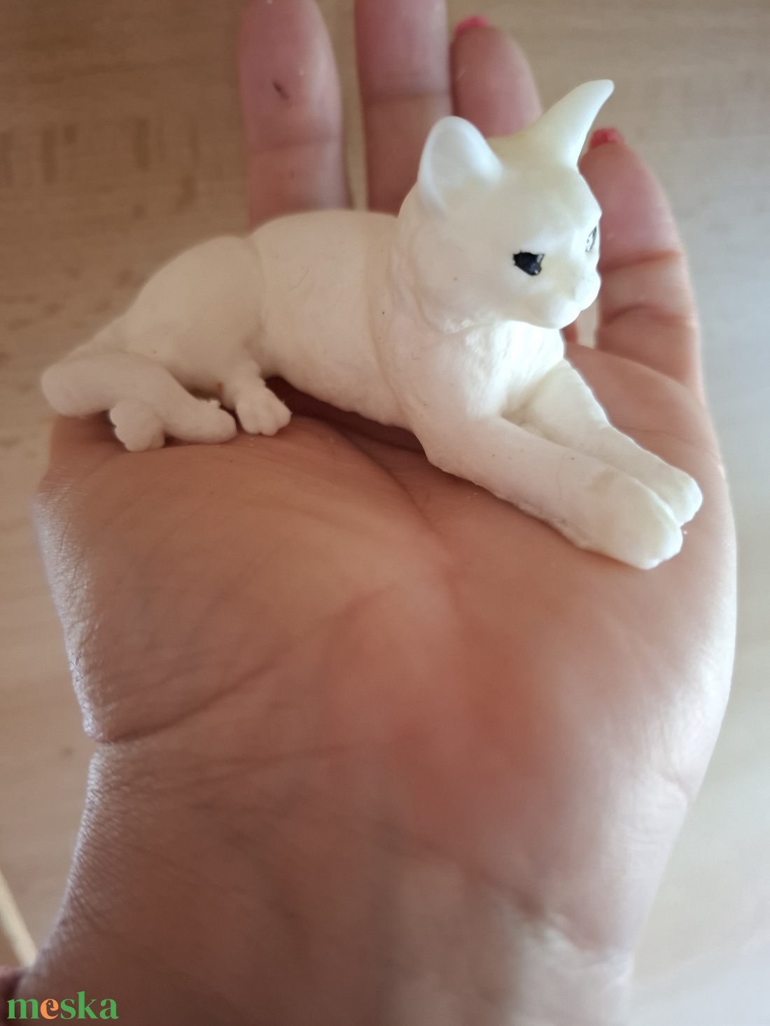 Cica szójaviasz gyertya  - otthon & életmód - gyertya, illat, aroma - aromalámpa - Meska.hu