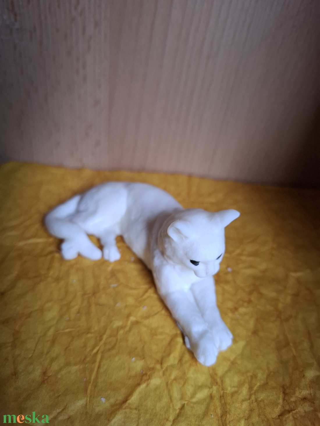 Cica szójaviasz gyertya  - otthon & életmód - gyertya, illat, aroma - aromalámpa - Meska.hu