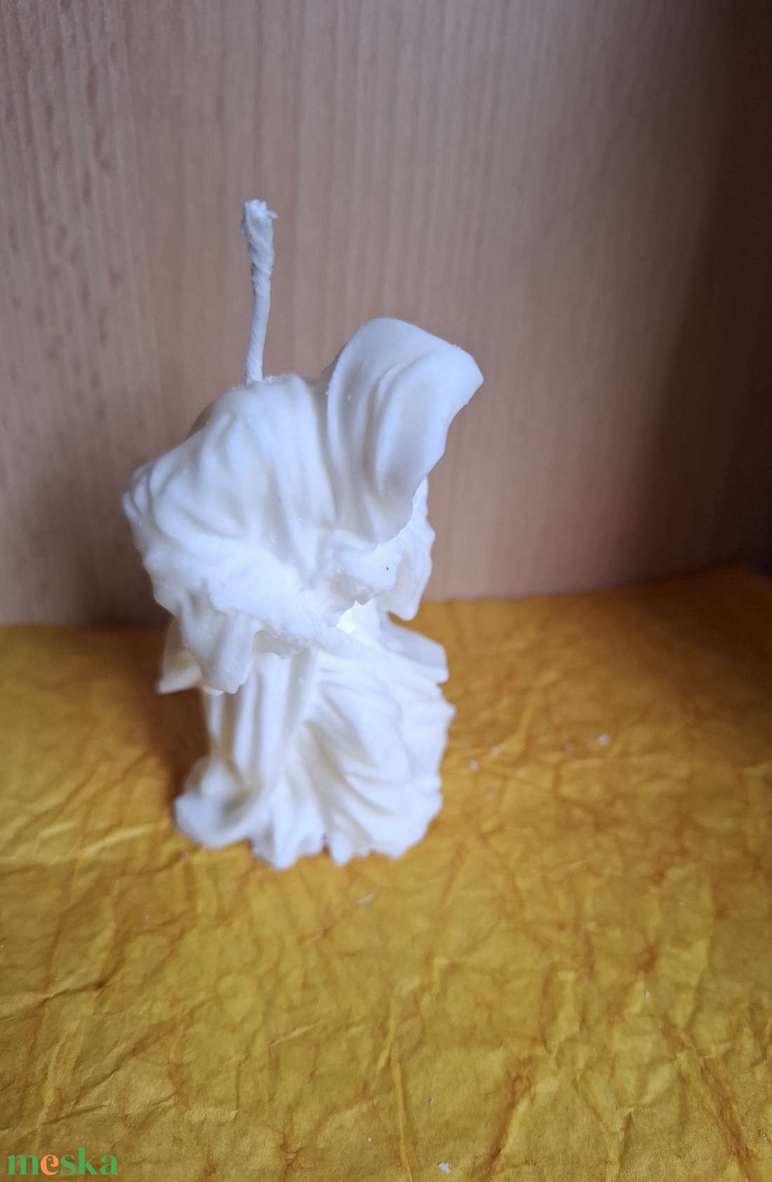 Hóhér szójaviasz gyertya  - kellékek & szerszámok - vegyes alapanyag - gyertya alapanyag - szójaviasz gyertya alapanyag - Meska.hu