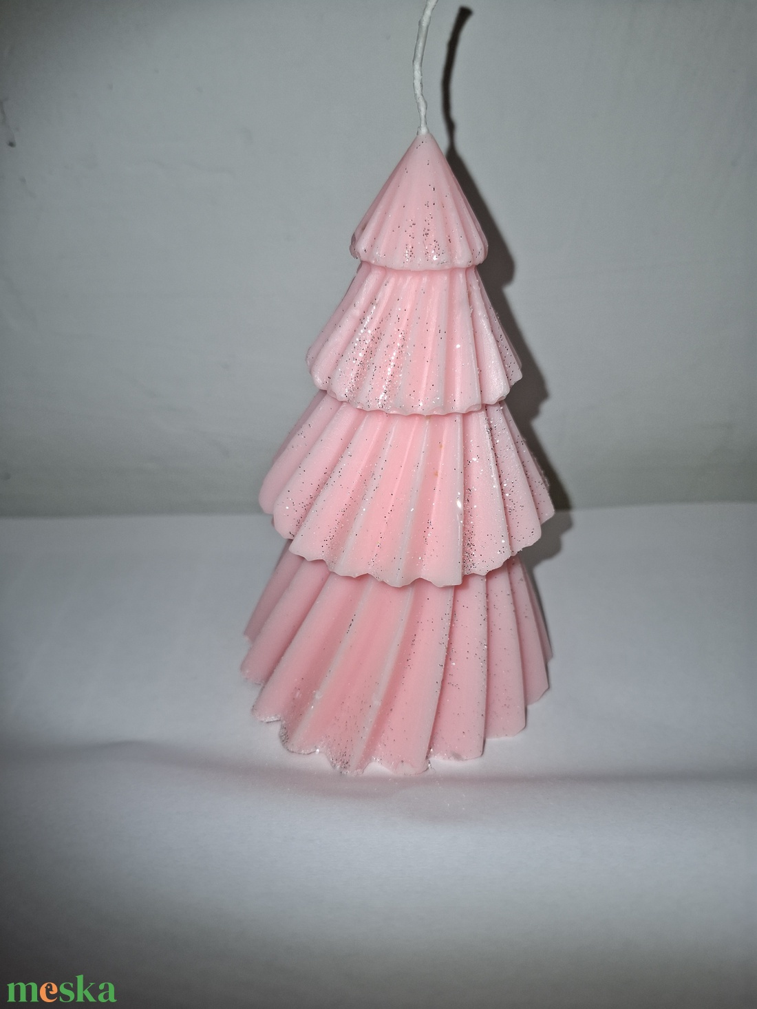 Fenyőfa gyertya - karácsony - adventi díszek - adventi gyertyadíszek és koszorúdíszek - Meska.hu