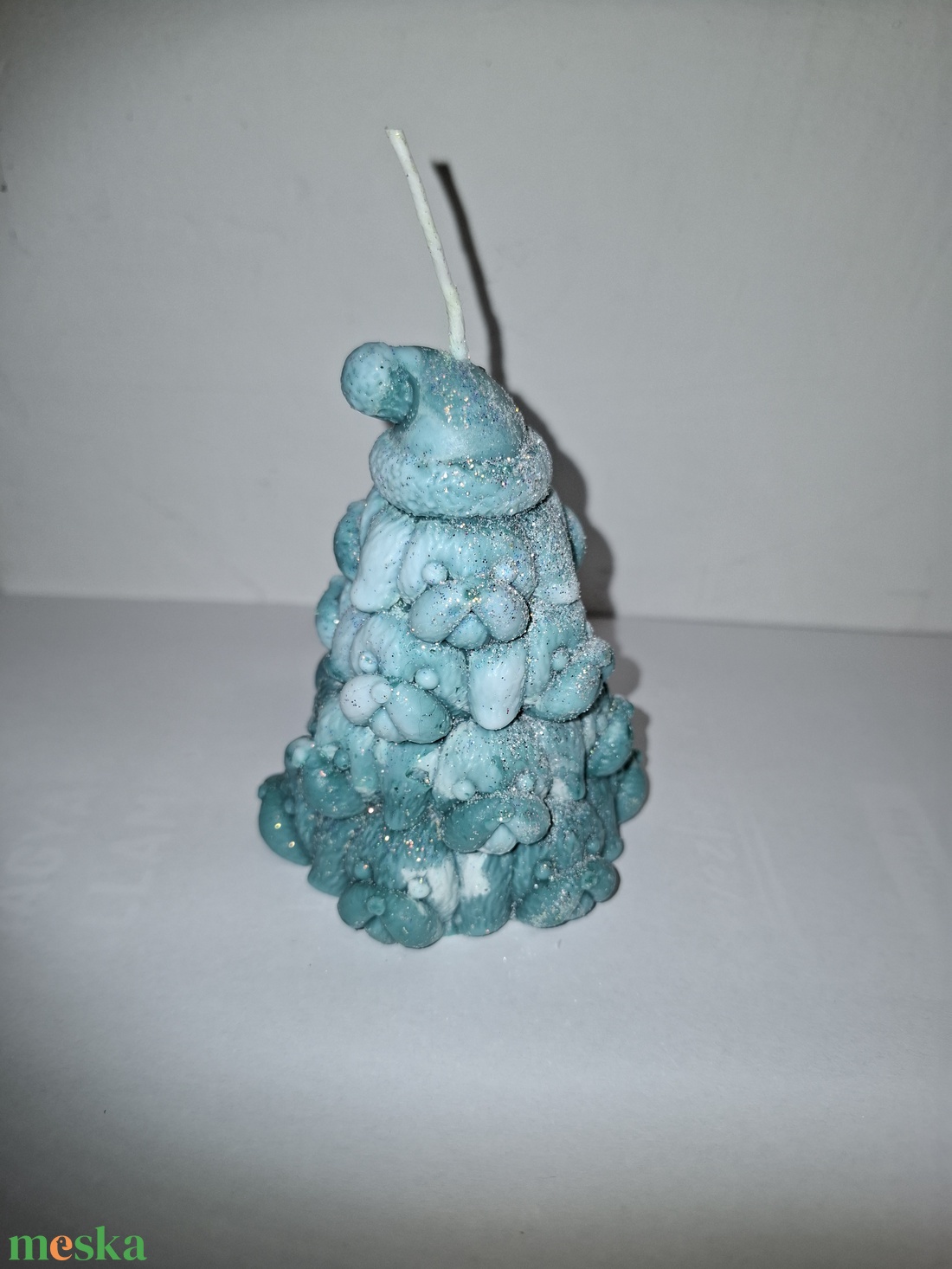 Kutya fenyőfa gyertya - karácsony - adventi díszek - adventi gyertyadíszek és koszorúdíszek - Meska.hu