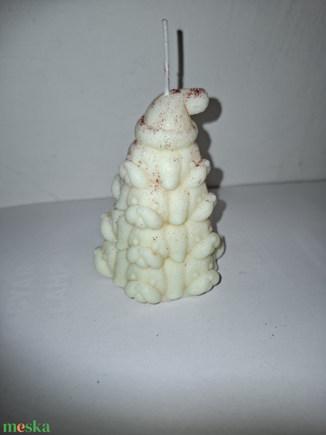 Fenyőfa gyertya  - karácsony - adventi díszek - adventi gyertyadíszek és koszorúdíszek - Meska.hu