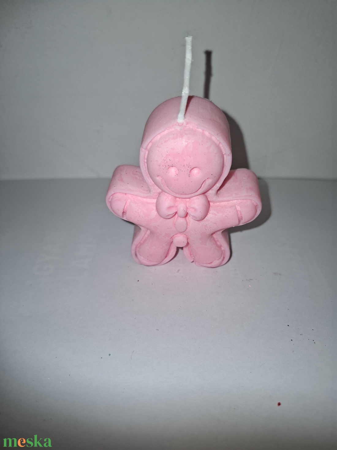 Mézi gyertya  - karácsony - adventi díszek - adventi gyertyadíszek és koszorúdíszek - Meska.hu