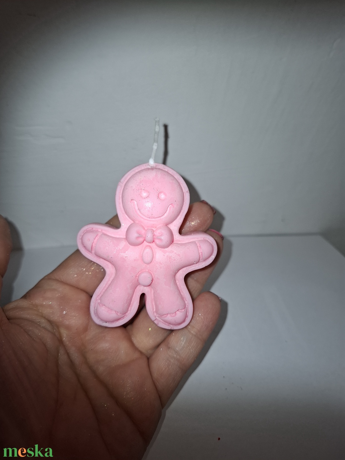 Mézi gyertya  - karácsony - adventi díszek - adventi gyertyadíszek és koszorúdíszek - Meska.hu