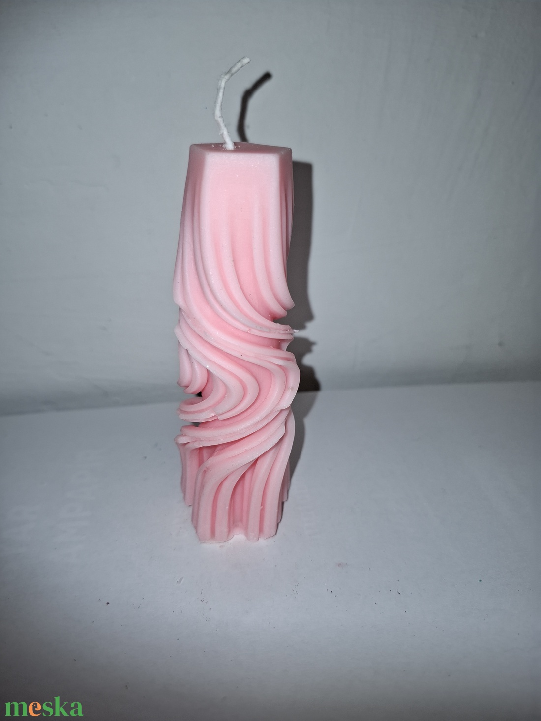 Oszlop gyertya  - esküvő - emlék & ajándék - doboz - Meska.hu