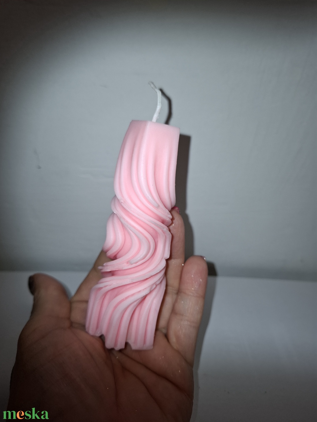 Oszlop gyertya  - esküvő - emlék & ajándék - doboz - Meska.hu