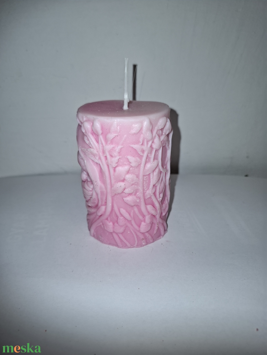 Oszlopgyertya gyermek mintával - esküvő - emlék & ajándék - köszönőajándék - Meska.hu