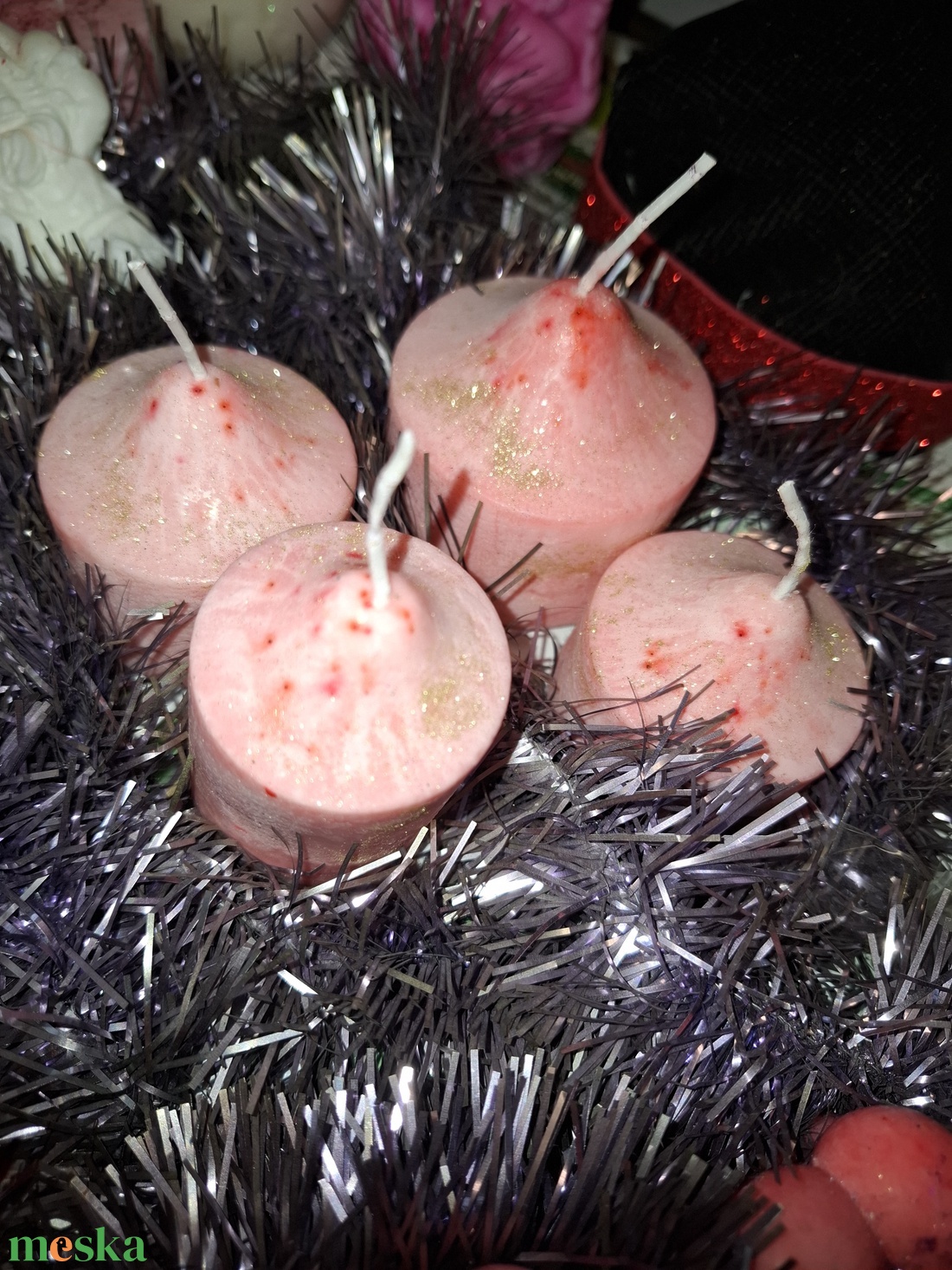 Adventi gyertya  - karácsony - adventi díszek - adventi asztaldísz - Meska.hu