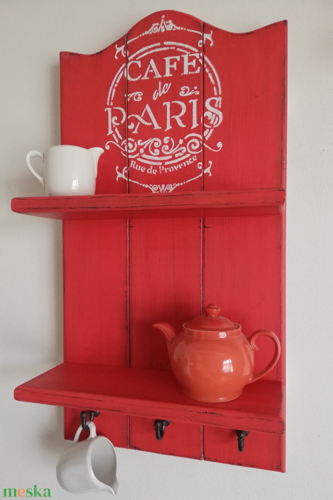Polc - Cafe de Paris - otthon & életmód - bútor - polc - Meska.hu Polc - Cafe de Paris - otthon & életmód - bútor - polc - Meska.hu