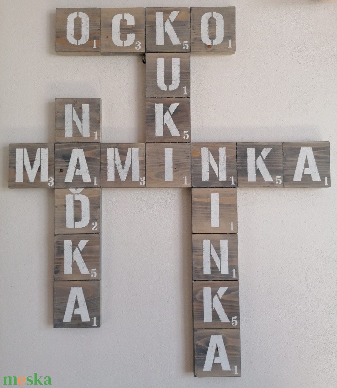 Scrabble dekoráció IV - otthon & életmód - dekoráció - fali és függő dekoráció - felirat - Meska.hu Scrabble dekoráció IV - otthon & életmód - dekoráció - fali és függő dekoráció - felirat - Meska.hu