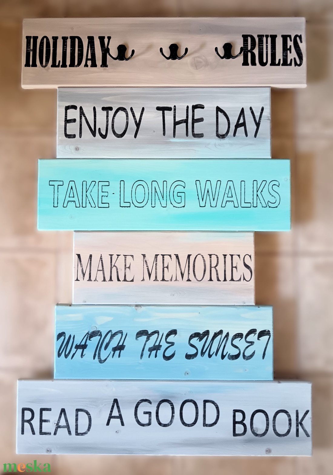 Fogas - Holiday rules - otthon & életmód - bútor - fogas - Meska.hu
