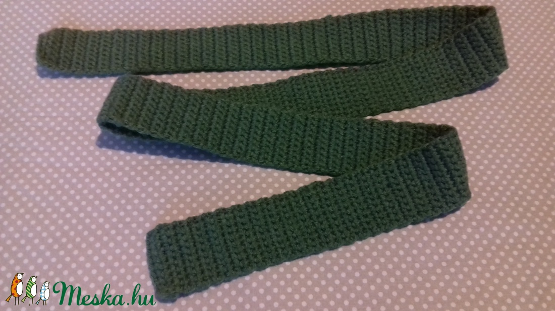 Horgolt csigaszalag (schneckenband) - - Meska.hu Horgolt csigaszalag (schneckenband) - - Meska.hu