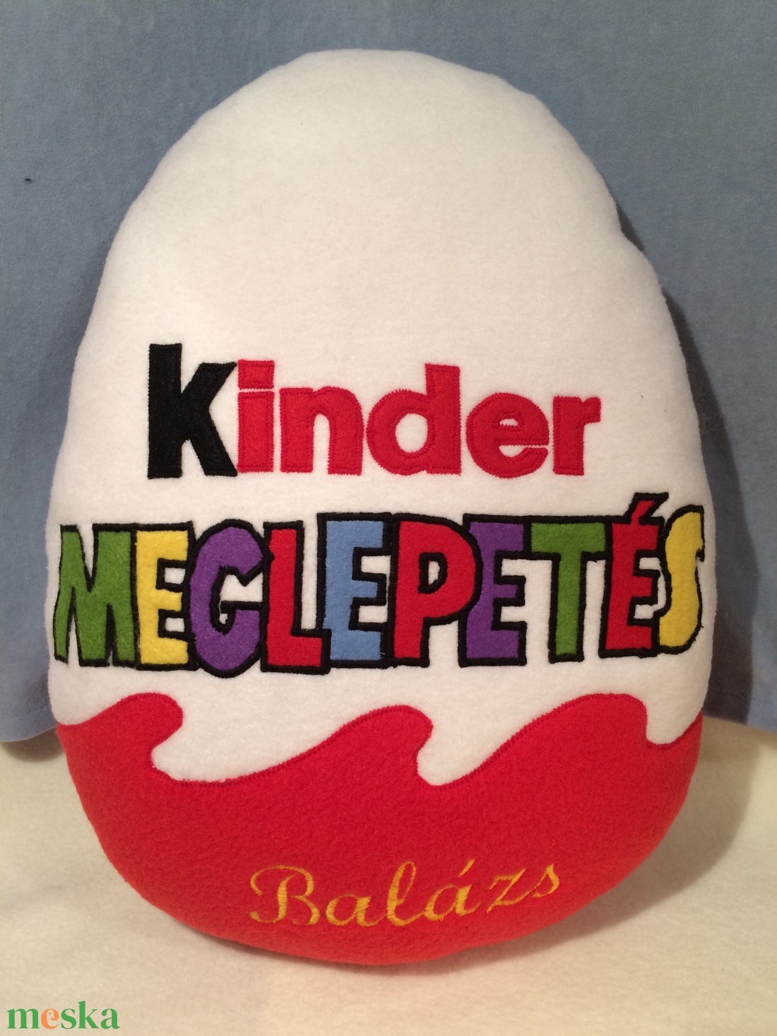 Kinder tojás párna - otthon & életmód - babaszoba, gyerekszoba - gyerek díszpárna - Meska.hu Kinder tojás párna - otthon & életmód - babaszoba, gyerekszoba - gyerek díszpárna - Meska.hu