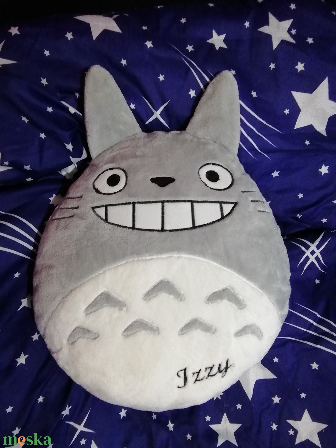 Totoro párna  - otthon & életmód - lakástextil - párna & párnahuzat - Meska.hu
