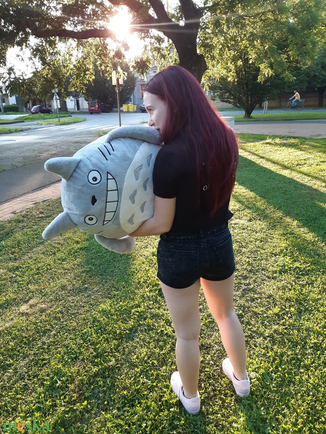 Totoro párna  - otthon & életmód - lakástextil - párna & párnahuzat - Meska.hu