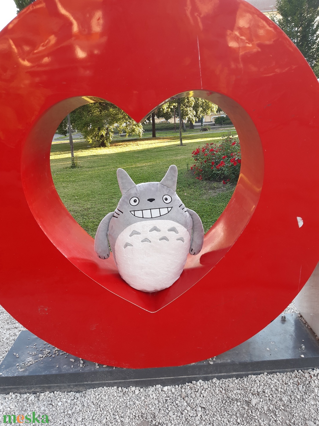 Totoro párna  - otthon & életmód - lakástextil - párna & párnahuzat - Meska.hu