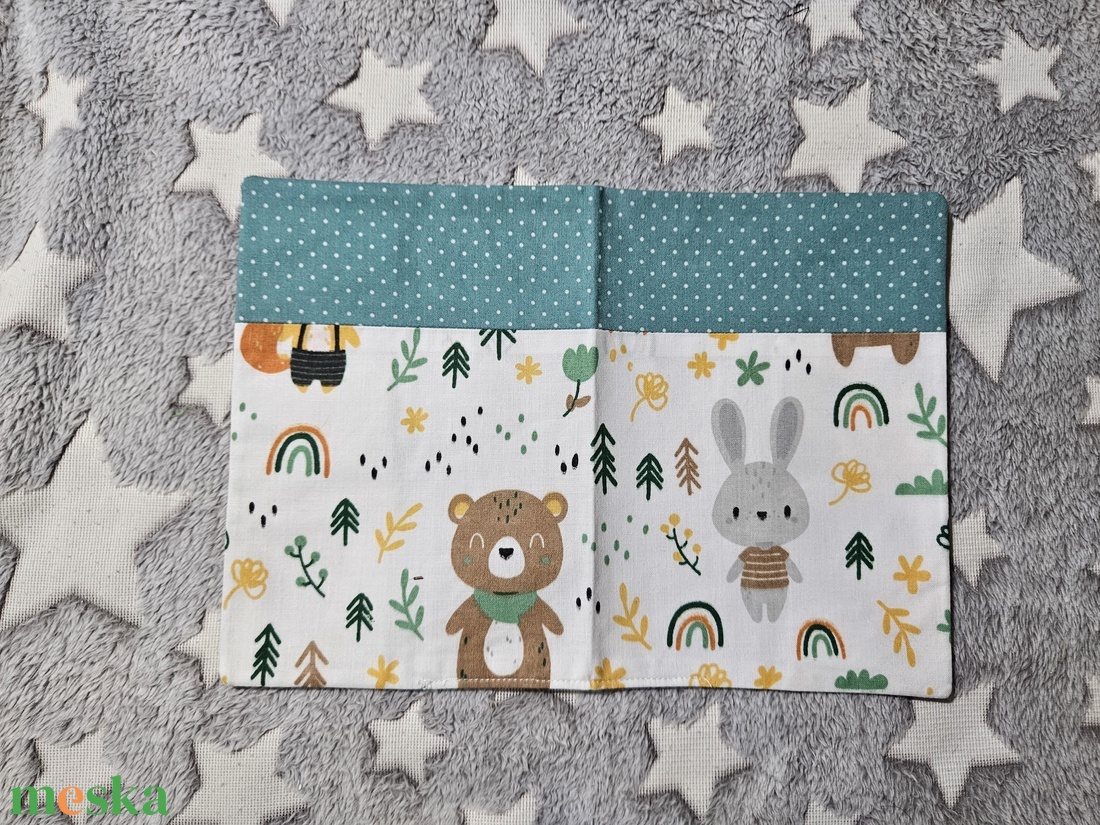 Egészségügyi kis könyv bor�tó  - baba - mama - babaemlékek - egészségügyi kiskönyv borító - Meska.hu