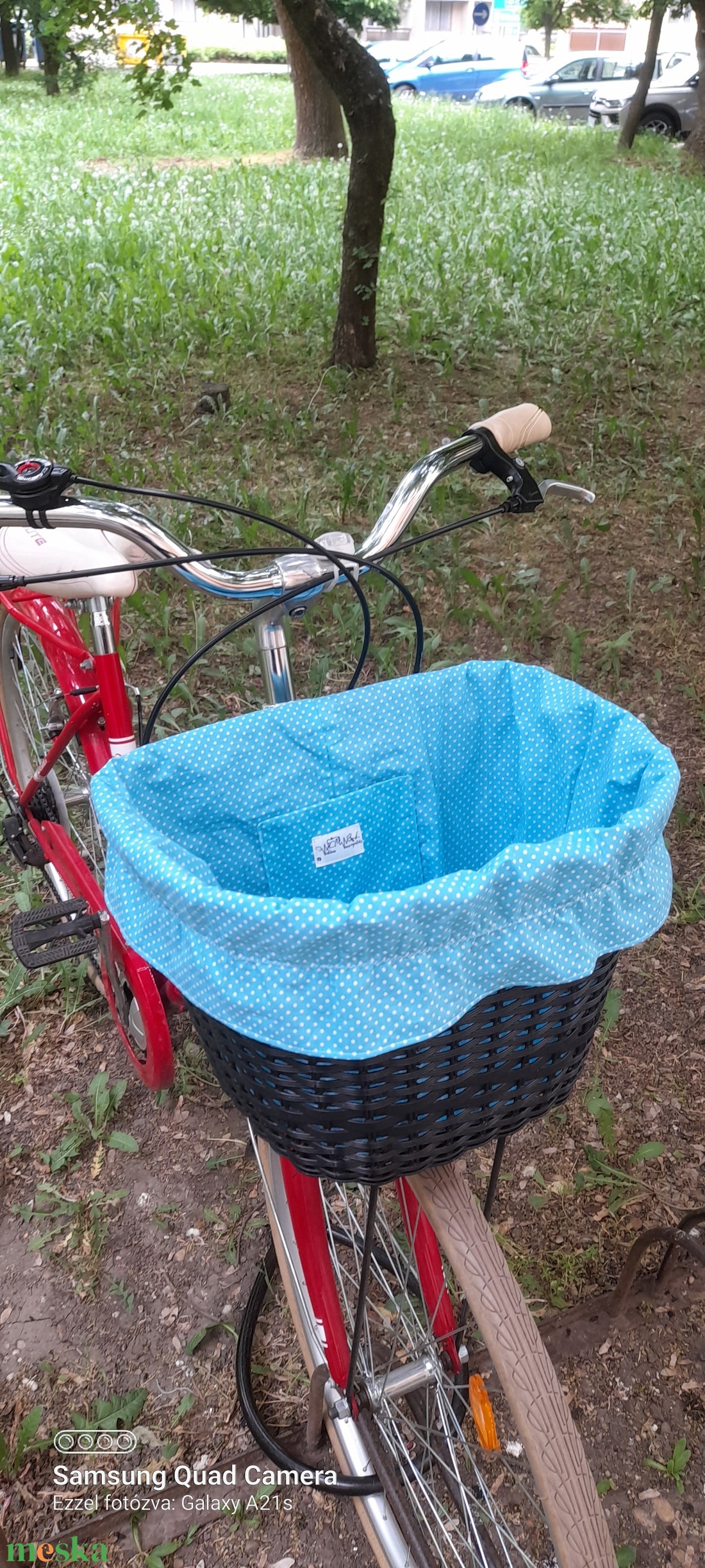 Bicikli kosárbélés - táska & tok - edzőtáskák - futáshoz - Meska.hu