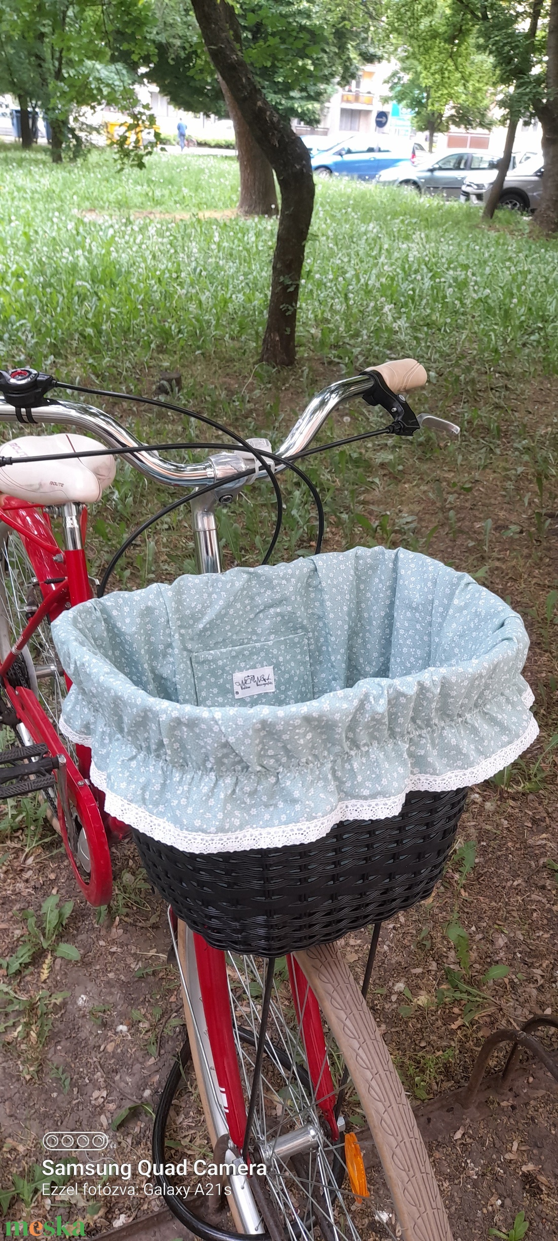 Bicikli kosárbélés - táska & tok - edzőtáskák - futáshoz - Meska.hu
