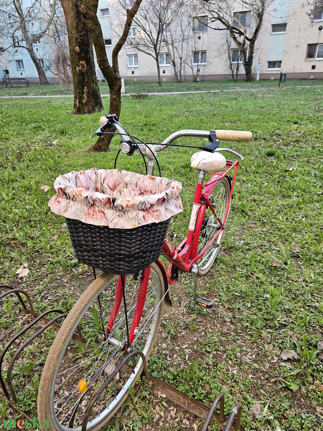 Bicikli kosár huzat - játék & sport - sport és kikapcsolódás - kerékpározás - bicikli kosár huzat - Meska.hu
