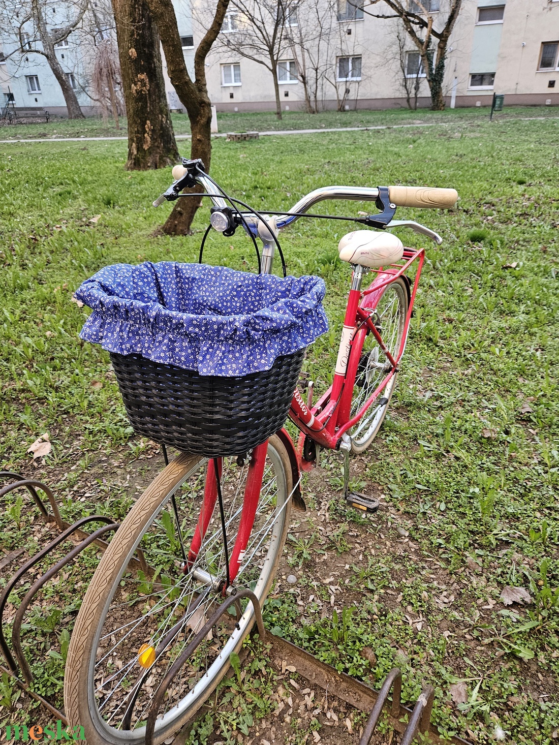 Bicikli kosár huzat - játék & sport - sport és kikapcsolódás - kerékpározás - bicikli kosár huzat - Meska.hu