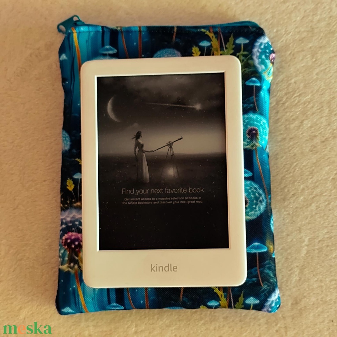 e-book tok mesés pitypangokkal - táska & tok - ebook & tablet tok - Meska.hu